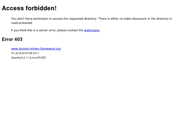 www.domain-driven-framework.org