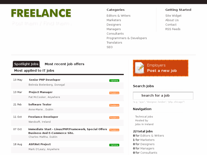 www.freelancejobs.ie