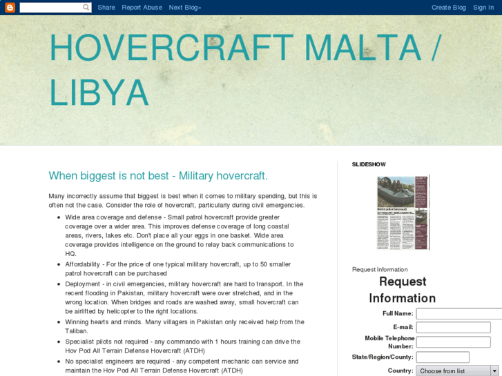 www.hovercraft-malta-libya.com