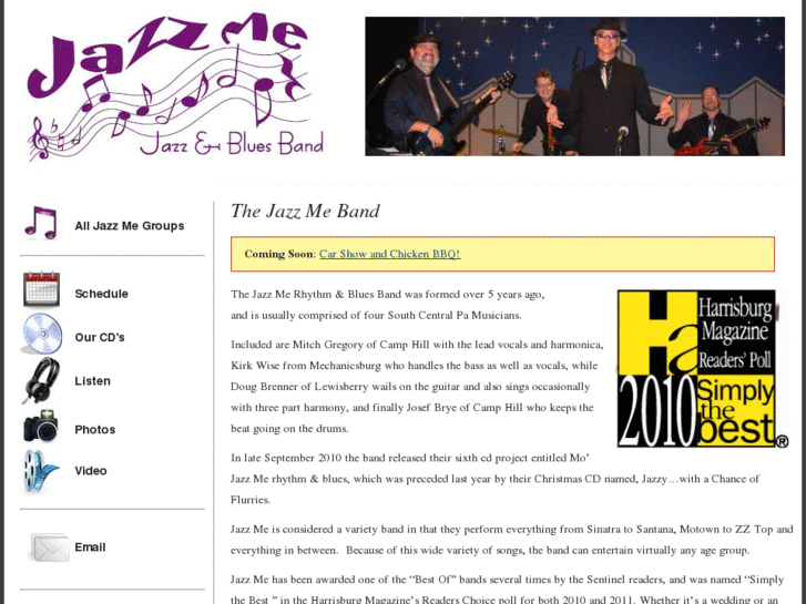 www.jazzmeband.com