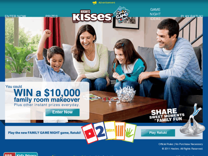 www.kissesfamilygamenight.com