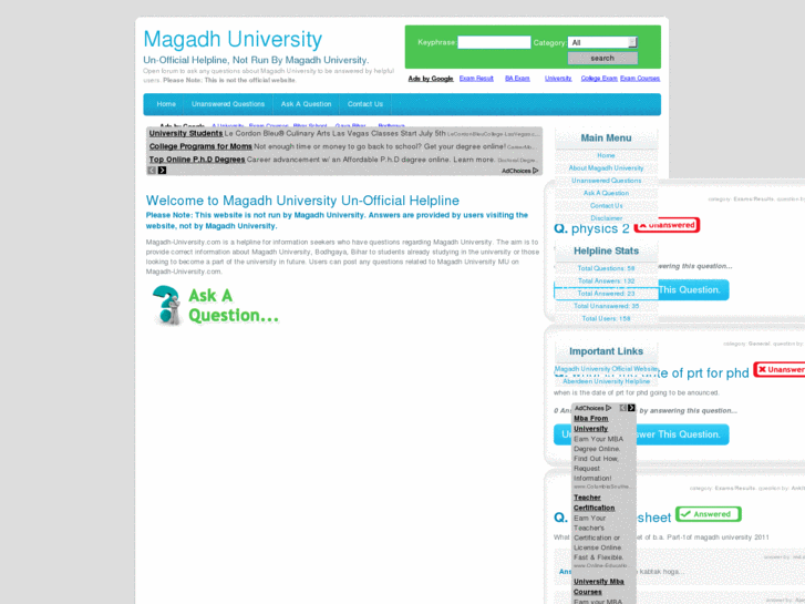 www.magadh-university.com