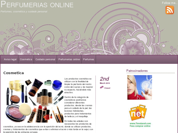 www.perfumeriasonline.es