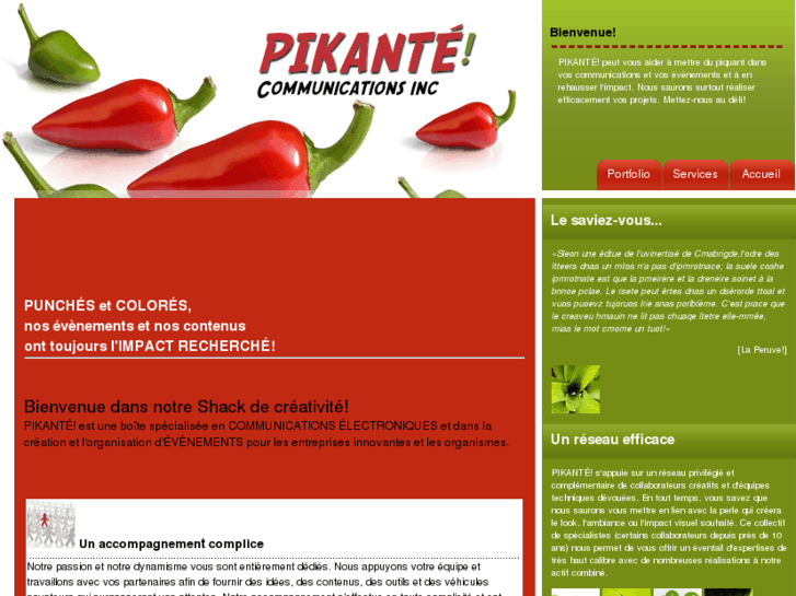 www.pikante.ca