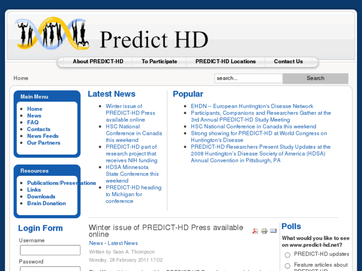 www.predict-hd.net