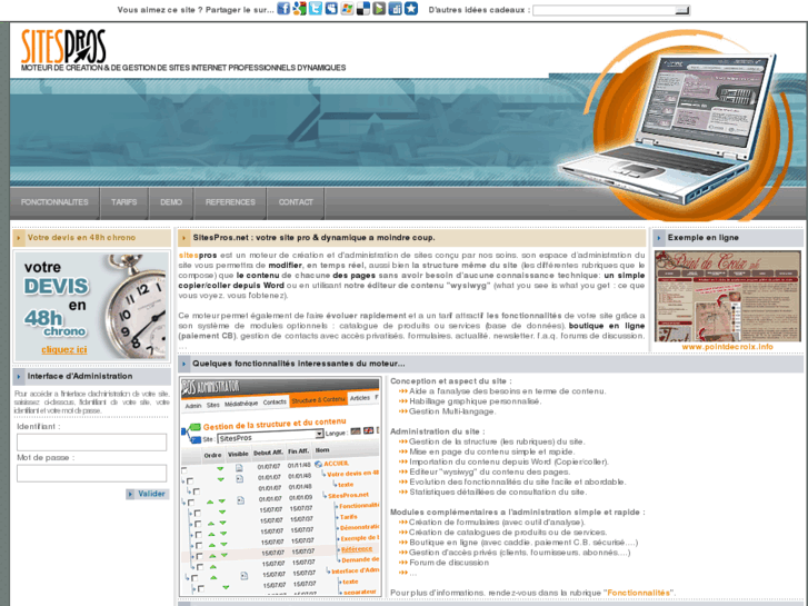 www.sitespros.fr