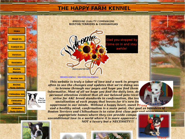 www.thehappyfarmkennel.com