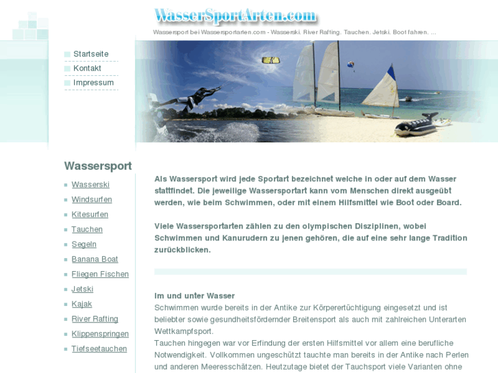 www.wassersportarten.com