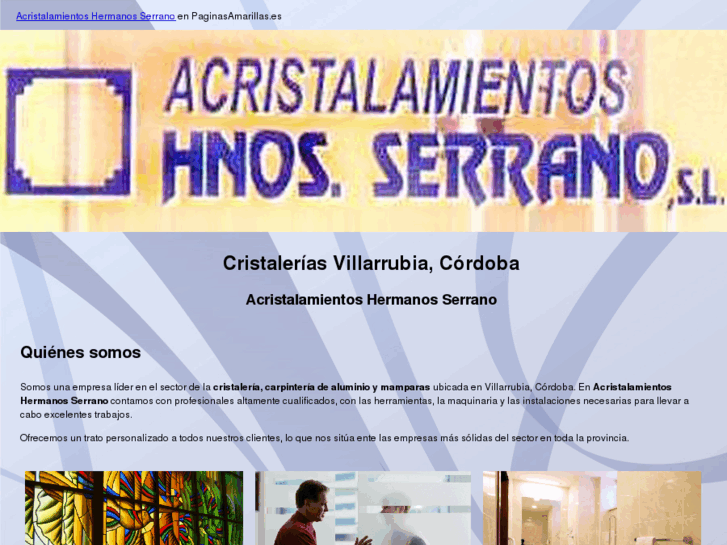 www.acristalamientoshnosserrano.com