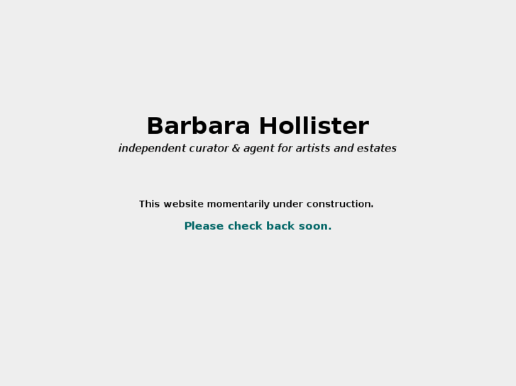 www.barbarahollister.com