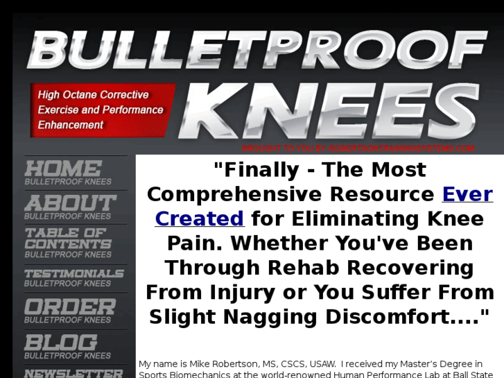 www.bulletproofknees.com