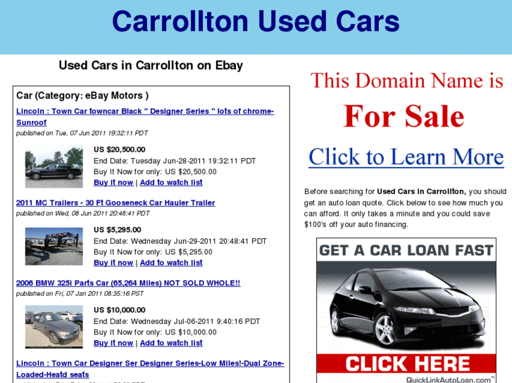 www.carrolltonusedcars.com