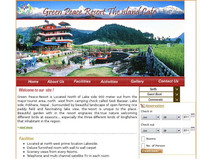 www.greenpeaceresort.com