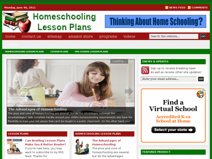 www.homeschoolinglessonplans.org