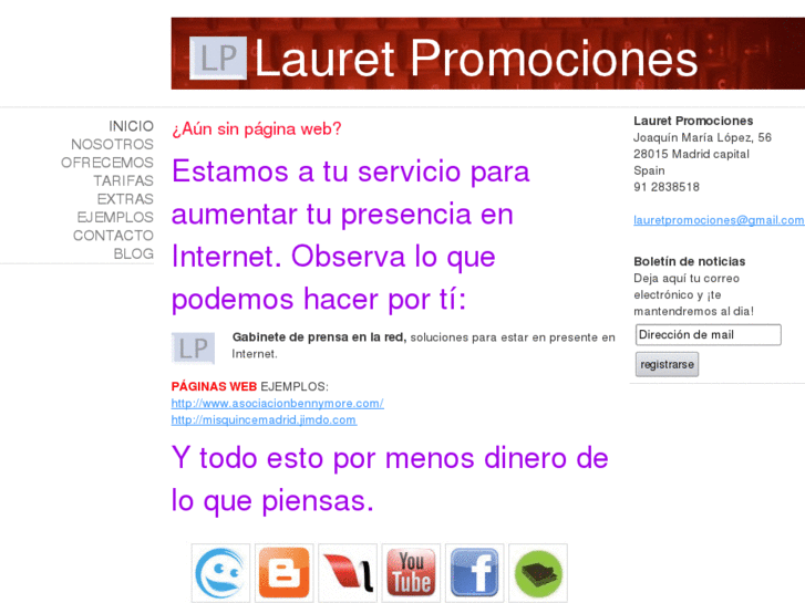 www.lauretpromociones.com