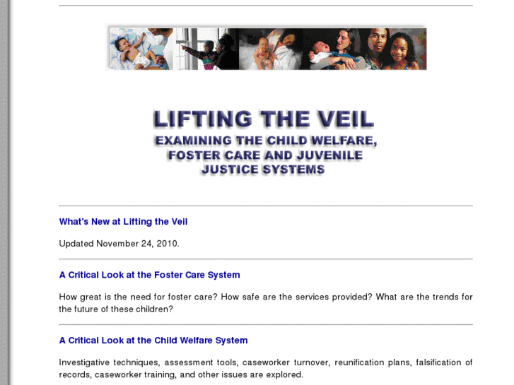 www.liftingtheveil.org