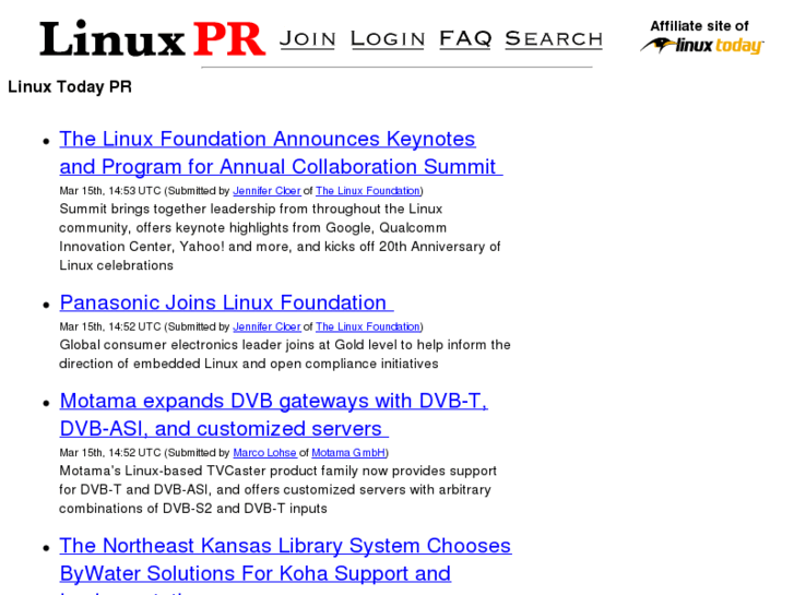 www.linuxpr.net