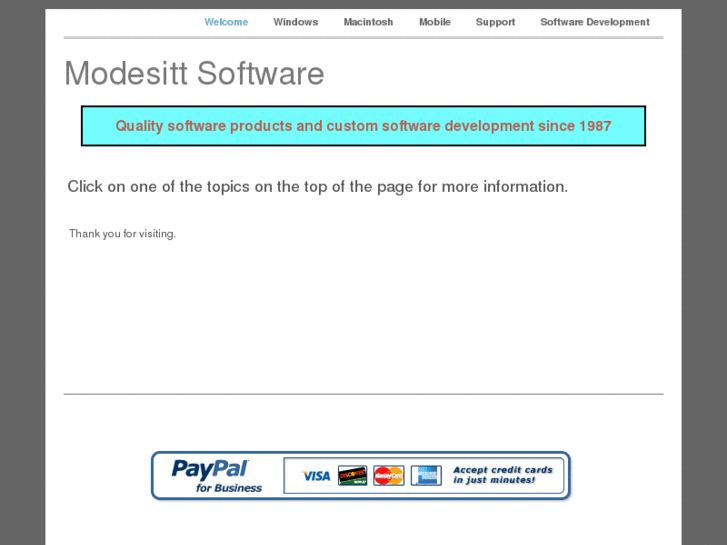 www.modesittsoftware.com