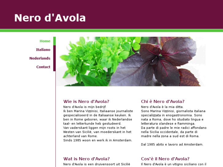 www.nerodavola.nl