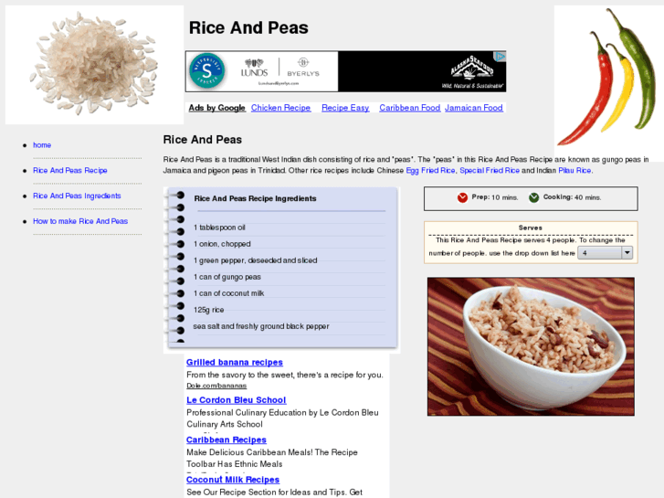 www.riceandpeas.co.uk