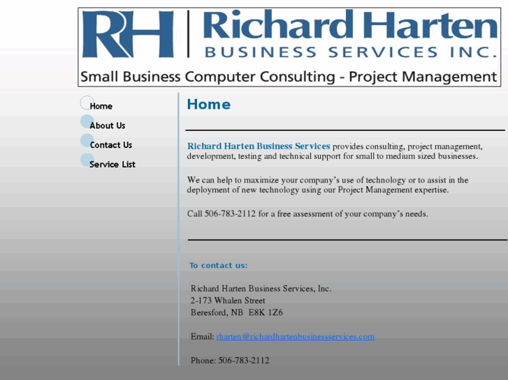 www.richardhartenbusinessservices.com