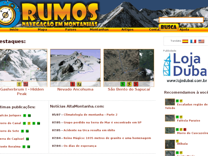 www.rumos.net.br