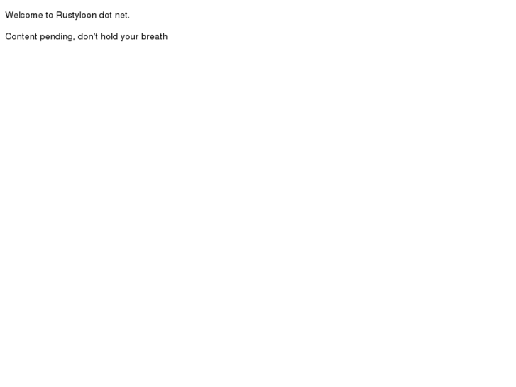 www.rustyloon.net