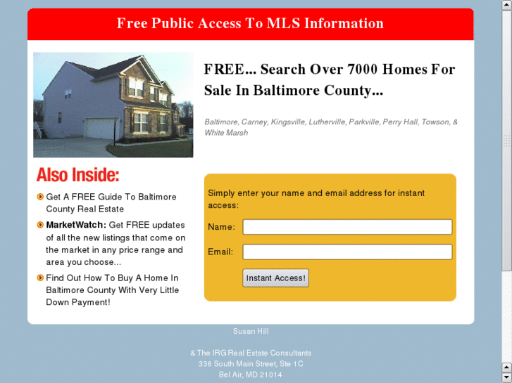 www.searchforhomesinmaryland.com