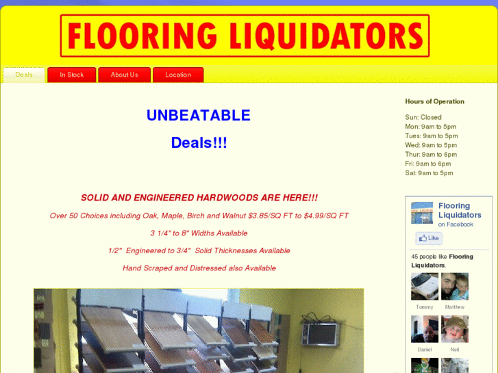 www.sooflooringliquidators.com