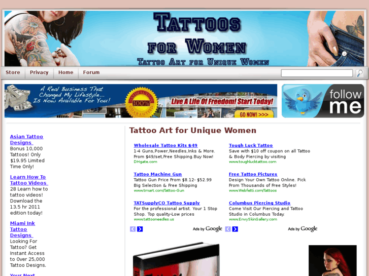 www.tattooforwomen.info