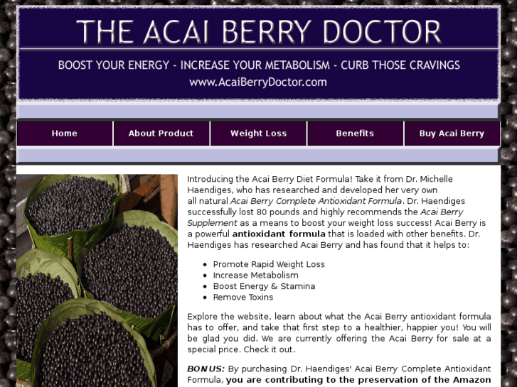 www.acaiberrydoctor.com