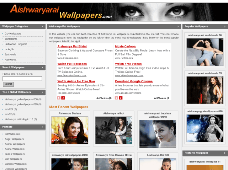 www.aishwaryaraiwallpapers.com