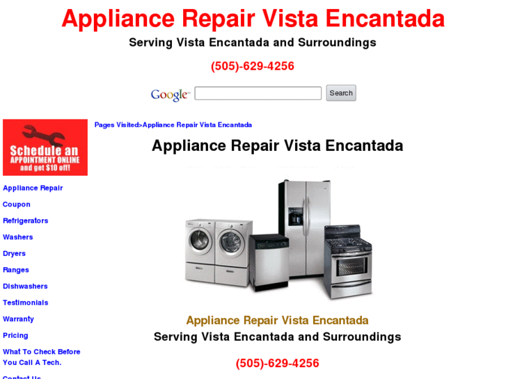 www.appliancerepairvistaencantada.com