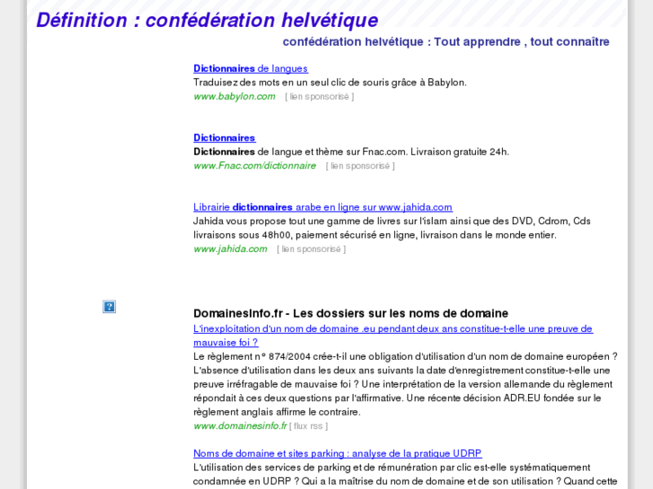 www.confederation-helvetique.com