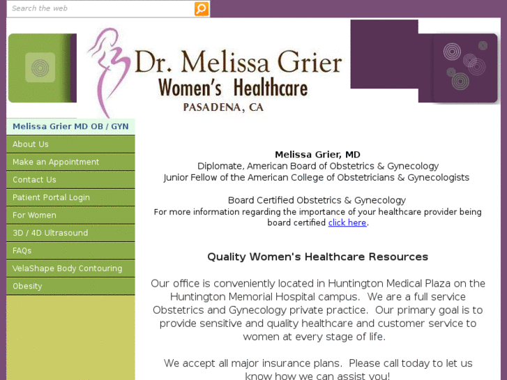 www.drmelissagrier.com