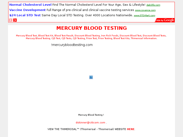 www.mercurybloodtesting.com