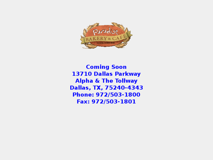 www.paradisebakerydfw.com