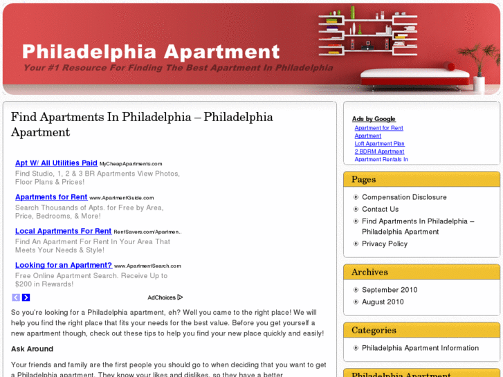 www.philadelphiaapartment.net