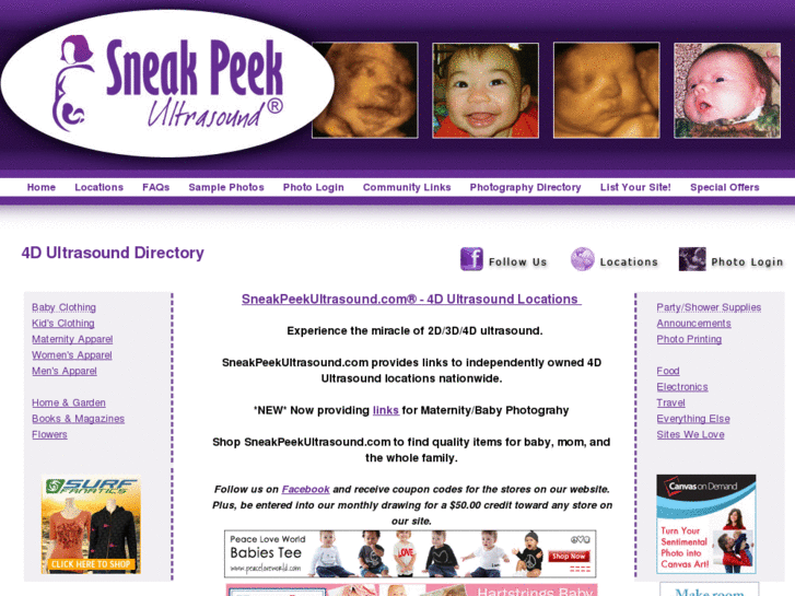 www.sneakpeekultrasound.com