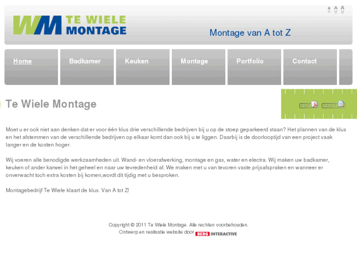 www.tewielemontage.nl