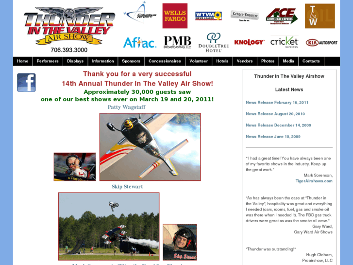 www.thunderinthevalleyairshow.com