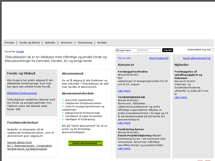 www.tilskudsbasen.dk