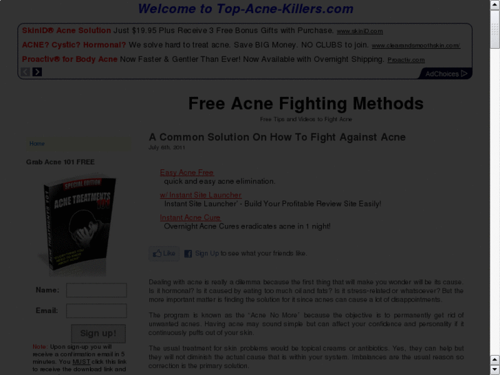 www.top-acne-killers.com