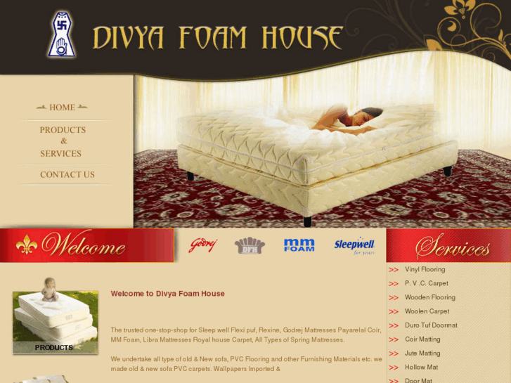 www.divyafoamhouse.com