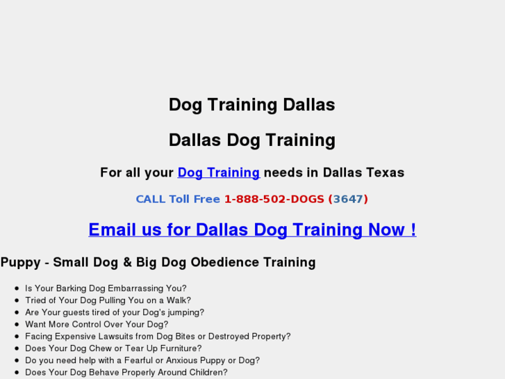 www.dogtrainingdallas.com