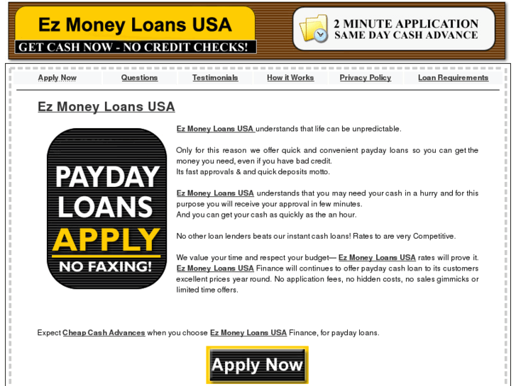 www.ezmoneyloansusa.com