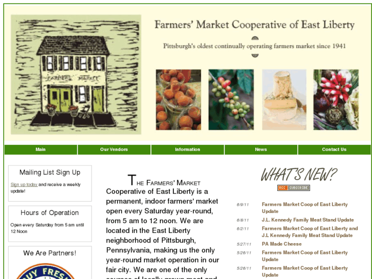 www.farmersmarketcooperativeofeastliberty.com