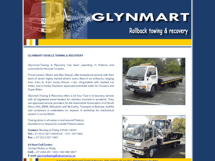 www.glynmarttowing.co.za