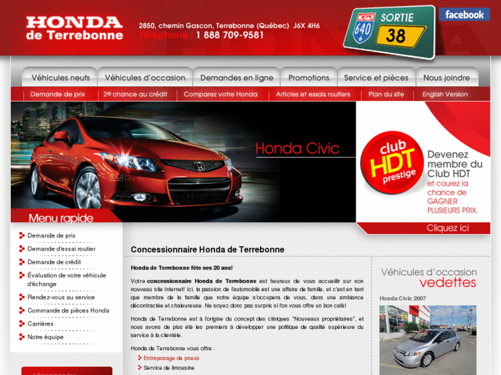 www.hondadeterrebonne.com