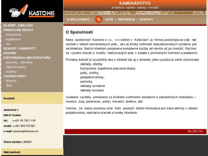 www.kastone.sk